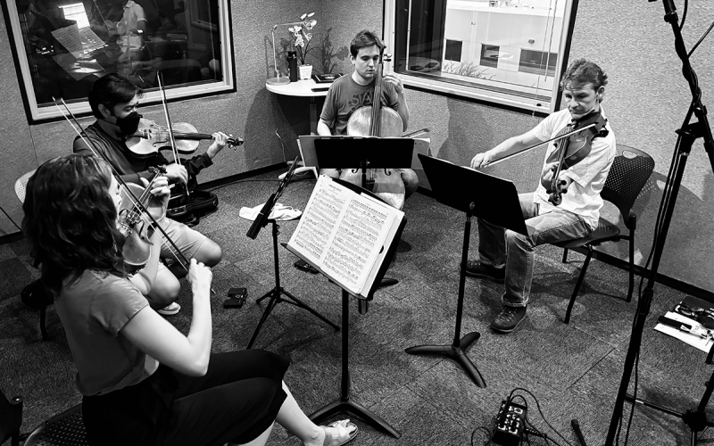 Downtown Chamber Series in the KBACH Performance Studio